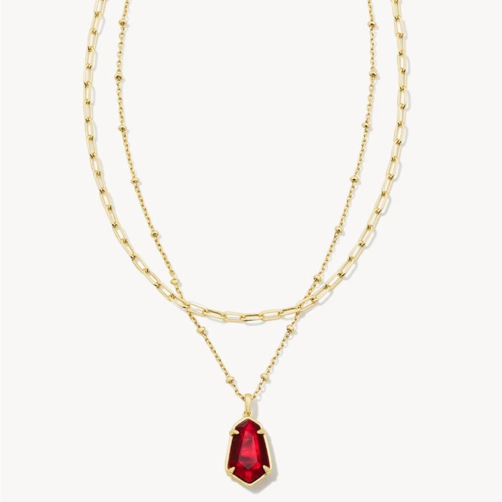 [SOLD] Brand new Kendra Scott Alexandria Gold Multi Strand Necklace